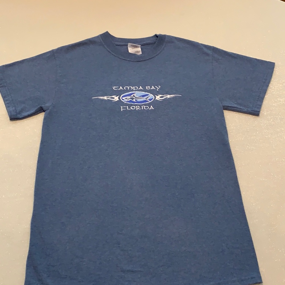 NWOT Tampa Bay Florida Blue/ Gray T Shirt Size S